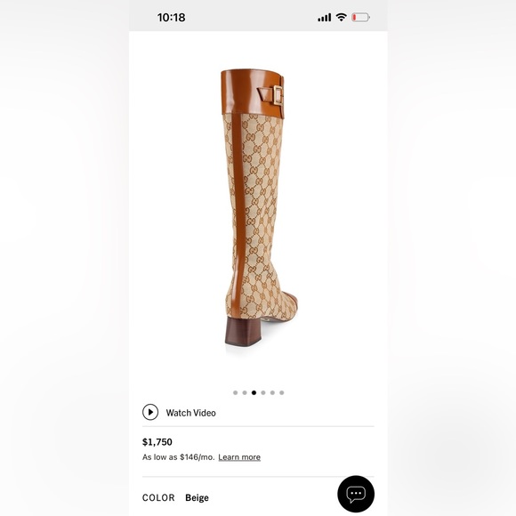 COPY - Gucci logo boots size 41 no box - Picture 3 of 5